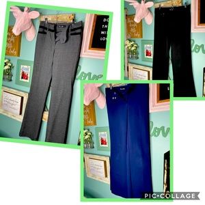 3 pairs of 7th Avenue NY & Company slacks